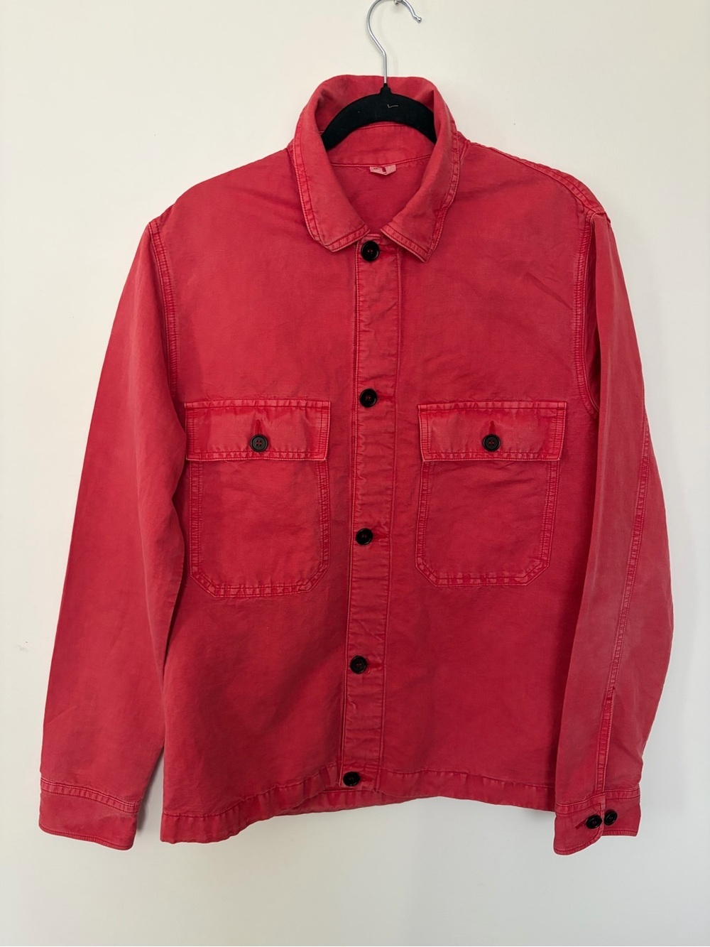 ARKET Men’s Linen Blend Utility Overshirt - Size 46/ Small